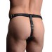 Strict Male Harness w Silicone Butt Plug