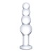 7.25" Glass Beaded Butt Plug