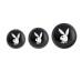 Playboy Pleasure 3 Ways Butt Plug Set