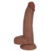 Jock Bareskin 8" Latte Dildo w Balls