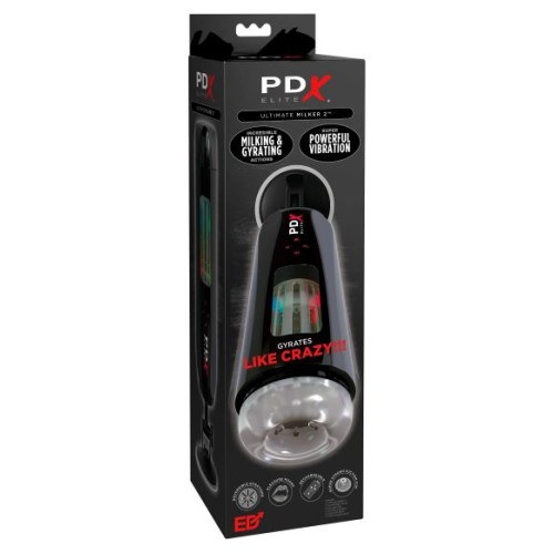 Pdx Elite Ultimate Milker 2 Vibrating And Gyratory Stimulation